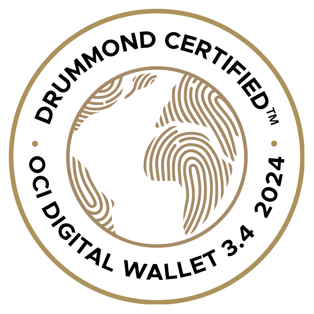 Drummond-Certified Digital Wallet